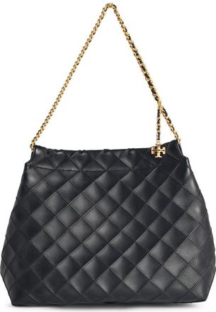 Tory Burch Tory Burch Fleming Hobo Black Lear Bag