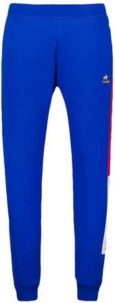 Le Coq Sportif Tricolore Joggingbroek Blauw Katoen Mannen - Heren - Sweatpants - Blauw - XS - Katoen - Broeken