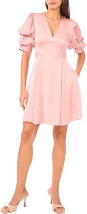 1.State Puff Sleeve Minidress in Pale Blush at Nordstrom Rack, Size X-Small
