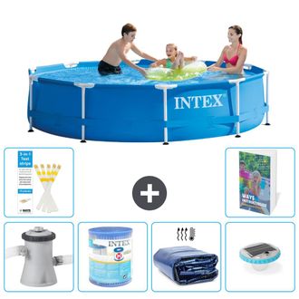 Intex Piscina Con Estructura Redonda - 305x76 Cm - 7-piezas S275