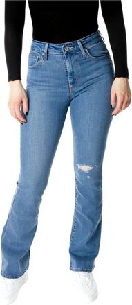 Levi's Straight Jeans - Dames - Bootcut Jeans - Blauw - W30 L30 - Denim - Jeans