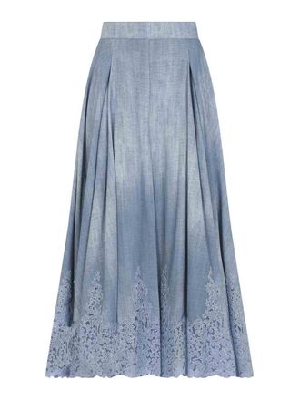 Ermanno Scervino Viscose Midi Skirt
