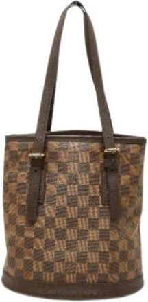 Louis Vuitton Pre-owned Bucket Bags, female, Brown, Size: ONE SIZE Pre-owned Vintage Bucket Bag