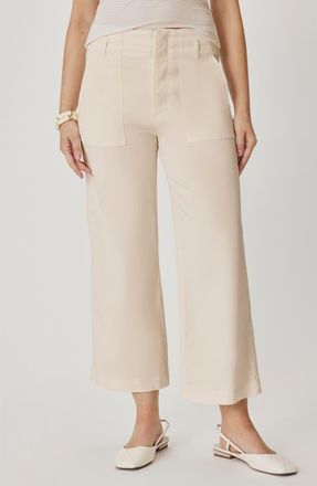 Splendid Chloe Crop Ankle Pants in Antique Pearl Ivory at Nordstrom, Size X-Large