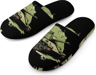 Generic Medium Tank Mens House Slippers Slip Indoor Slipper On Shoes Warm Outdoor