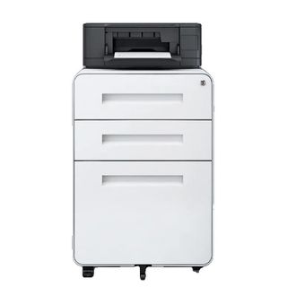 OEM Archivador, Dise&ntilde;o M&oacute;vil, Cerradura De Seguridad, Blanco