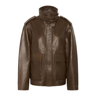 MY ESSENTIAL WARDROBE Bomber Jackets, female, Brown, Size: 2XL Bomber Jacket