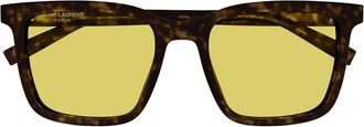 Saint Laurent Sunglasses Sl 500 001 Black/Black Men