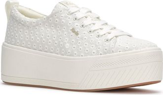 Keds Skyler Platform Sneaker in Snow White at Nordstrom, Size 10.5