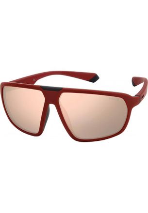 Polaroid Womens PLD-2142-S-T9H PLD 2142 S 61 T9H Sunglasses - Red - One Size