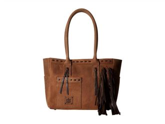 StS Ranchwear Womens Vaquero Wine Bag In Tornado Brown