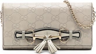 Gucci Pre-owned Gucci Guccissima Emily Wallet On Chain Ladies 295360A.2067