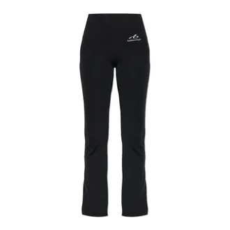 Balenciaga Skiwear Leggings - Dames - Broeken - Zwart - Maat: S Polyamide