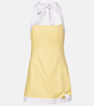 Sir. Linen minidress