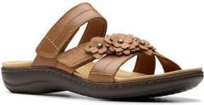 Clarks Laurieann Rose Sandal in Tan Leather at Nordstrom Rack, Size 8.5