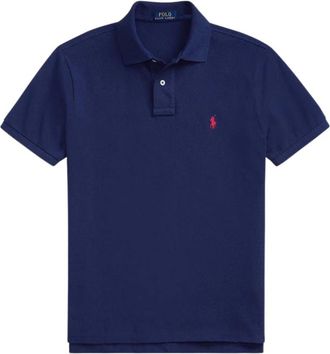 Ralph Lauren Polo shirts - Heren - Polos - Blauw - L - Katoen - Tops