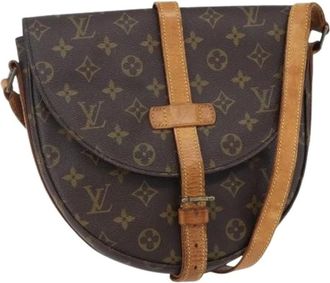 Louis Vuitton Pre-owned Cross Body Bags, female, Brown, Size: ONE SIZE Pre-owned Canvas Cross Body Bag