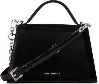 Karl Lagerfeld Borsa a tracolla piccola con borchie - Nero