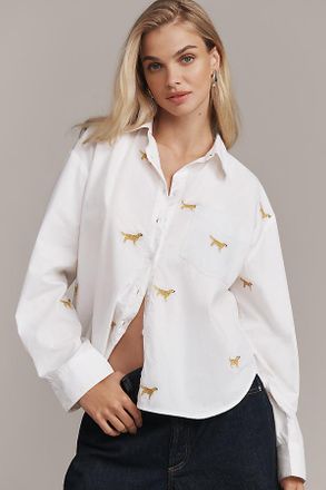 Maeve The Shrunken Bennet Buttondown Shirt by Maeve