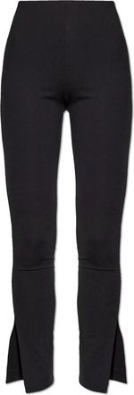 Anine Bing Kylie Pant - Dames - Slim Fit Broeken - Zwart - M - Nylon - Broeken