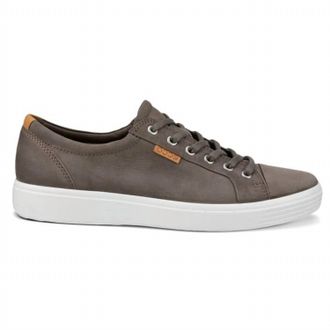 Ecco Mens Soft 7 Sneaker In Dark Clay