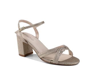 Touch Ups Elle Womens Sandals Champagne : 5.5 M, Synthetic
