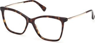 Max Mara Mm 5235 Optisch Montuur - unisex - Brillen - Bruin - 53 MM - Accessoires
