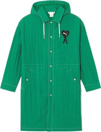 Puma X AMI Light Nylon Jacket Green 534064-96