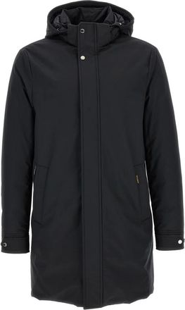 Moorer Hombre, Abrigos, Azul, Talla: 2XL