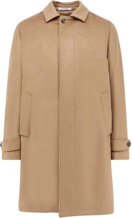 Tagliatore Alton Jas - Heren - Mantel - Beige - L - Wol - Jassen