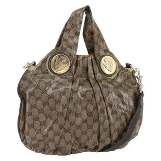 Gucci Borsa a spalla in tela Pre-owned - - Pre-owned - Donna - Beige - ONE SIZE