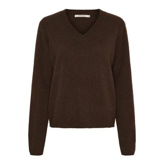 BTF-CPH Carrie Pullover - - Knitwear - Donna - Marrone - L