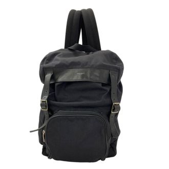 Saint Laurent Black Canvas Backpack (Pre-Owned)