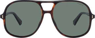 Polaroid Polarized Green Pilot Unisex Sunglasses PLD 6217/S 0086/UC 57