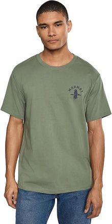 Marmot MMW Circle Critter T-Shirts Mens T Shirt Olive Grove : 2XL, Cotton/Jersey/Polyester