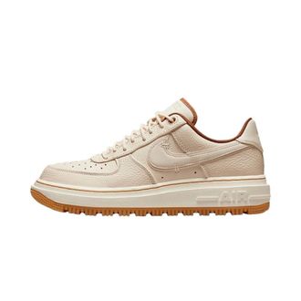 Nike Air Force 1 Low Luxe - Heren - Sport - Beige - Maat: 41 EU Leer