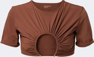 CHRISTOPHER ESBER Cutout bikini top
