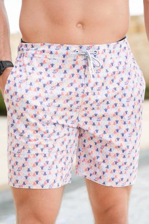 Johnnie-O Shelly Swim Trunks - 7 In Multi