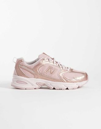New Balance 530 sneakers rosa metallizzato