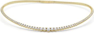 Sabrina Designs 14K 5.39 Ct. Tw. Diamond Choker Necklace