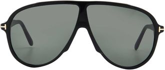 Tom Ford Vladimir Green Pilot Mens Sunglasses FT1211 01N 65