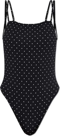 Tom Ford Badpak met stippen en dubbele bandjes - Dames - Badpakken - Zwart - S - Badmode
