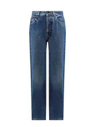 Alexander McQueen Cuffed Hems Jeans