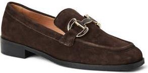 Bruno Magli Natalie Bit Loafer in Brown Suede at Nordstrom Rack, Size 10.5
