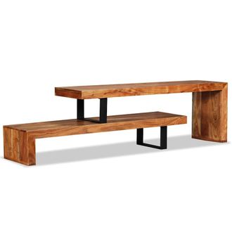 vidaXL Mueble Para Tv De Madera Maciza De Acacia Vidaxl