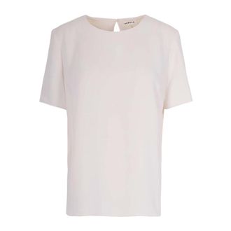 P.A.R.O.S.H. Blouses, female, Beige, Size: M Panty Blouse