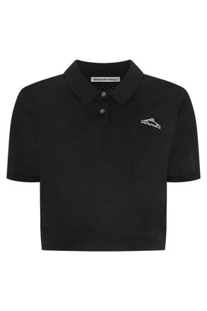 Alexander Wang Technical Fabric Polo Shirt