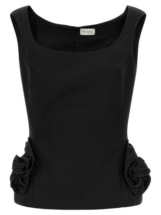 Magda Butrym Black Blouse 11 top