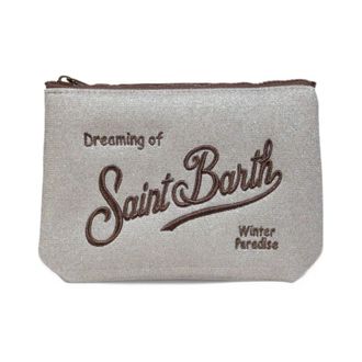 MC2 Saint Barth Pochette Aline Lurex - - Bags - Donna - Beige - ONE SIZE