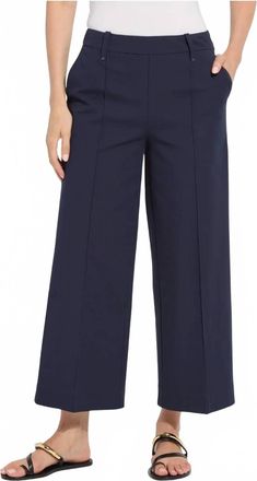 Lyss&eacute; Miranda Straight Leg Trouser In True Navy